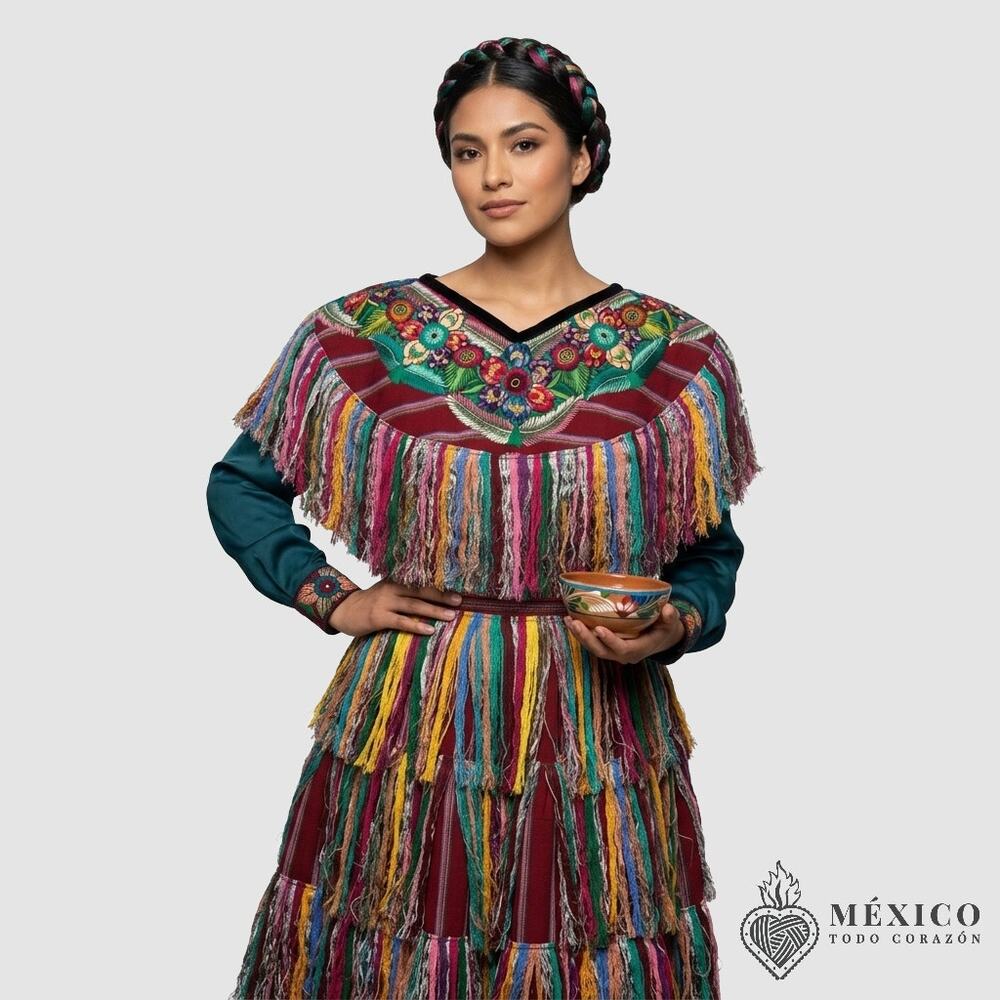 Cape huipil  only One of a kind one size SEE measurements
